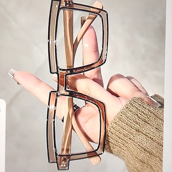 Fashion Jewelry Accessories - Anime Candy Color Square Glasses 👓